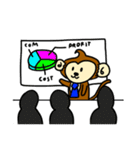 JumpJi : The Salary Monkey（個別スタンプ：34）