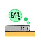 ボーっとしてる棒（個別スタンプ：2）