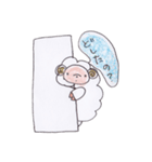 羊のモコモコさん。（個別スタンプ：8）