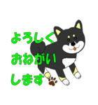 黒柴まろの365日（個別スタンプ：17）