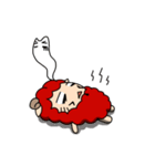 A cat in sheep's clothing.（個別スタンプ：17）