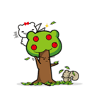 bear's fruit tree（個別スタンプ：23）