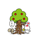 bear's fruit tree（個別スタンプ：34）