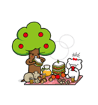 bear's fruit tree（個別スタンプ：35）