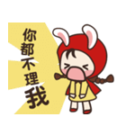 redhood bunny（個別スタンプ：1）