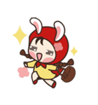 redhood bunny（個別スタンプ：2）