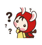 redhood bunny（個別スタンプ：35）