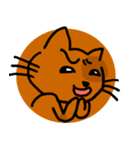 百面相ねこ（個別スタンプ：22）