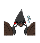 Red-whiskered bulbul bird（個別スタンプ：12）