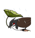 Red-whiskered bulbul bird（個別スタンプ：25）