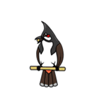 Red-whiskered bulbul bird（個別スタンプ：28）