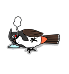 Red-whiskered bulbul bird（個別スタンプ：40）