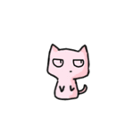 The white cat and powder（個別スタンプ：32）