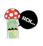 Diary of Mr.Mushrooms（個別スタンプ：12）