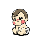 Chubby Baby Boy（個別スタンプ：5）