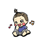 Chubby Baby Boy（個別スタンプ：17）