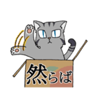 にゃんどく ～難読漢字猫（個別スタンプ：34）