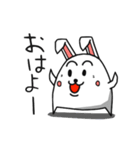 Little Lazy Rabbit（個別スタンプ：1）