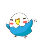 インコとにゃんこ。（個別スタンプ：32）