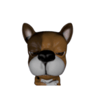 3D animal Faithful dog（個別スタンプ：37）