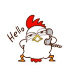 Koshiro : Funny Chicken（個別スタンプ：1）