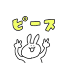 うさぎとねこのやつ（個別スタンプ：13）