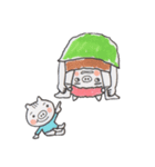 ぶた山さんとねこ田さん（個別スタンプ：23）