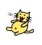 幸福の黄色いねこ（個別スタンプ：8）