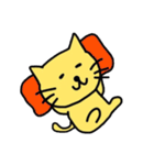 幸福の黄色いねこ（個別スタンプ：24）