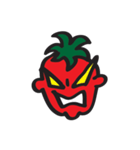 Exaggerated Tomato Man（個別スタンプ：1）