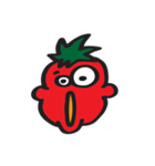 Exaggerated Tomato Man（個別スタンプ：2）