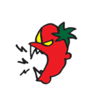 Exaggerated Tomato Man（個別スタンプ：11）