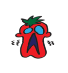 Exaggerated Tomato Man（個別スタンプ：12）