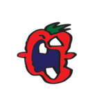 Exaggerated Tomato Man（個別スタンプ：24）