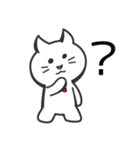 蝶ネクタイねこ（個別スタンプ：16）