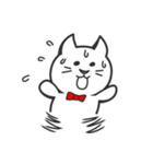 蝶ネクタイねこ（個別スタンプ：31）