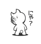 蝶ネクタイねこ（個別スタンプ：40）