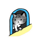 Memo, the Lovable Cat（個別スタンプ：33）