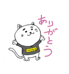 ねこしゃん（個別スタンプ：4）