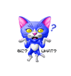 BlueCat（個別スタンプ：8）