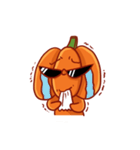 Pumpkinman's expression（個別スタンプ：7）