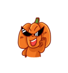 Pumpkinman's expression（個別スタンプ：22）