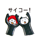 黒スーツの2人組（個別スタンプ：20）