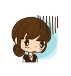 Anna in office version（個別スタンプ：16）