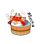 武士ねこ（個別スタンプ：40）