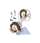 禁煙応援スタンプ〜女編（個別スタンプ：8）