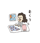 禁煙応援スタンプ〜女編（個別スタンプ：33）