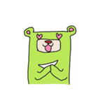 The Green Bear！（個別スタンプ：6）