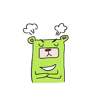 The Green Bear！（個別スタンプ：7）