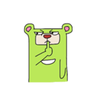 The Green Bear！（個別スタンプ：34）